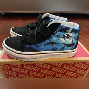 Blue Shark High Top Old Skool Vans